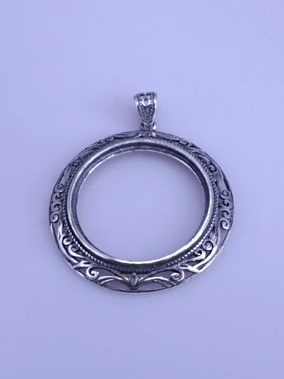 Sterling Silver (925) Pendant Setting